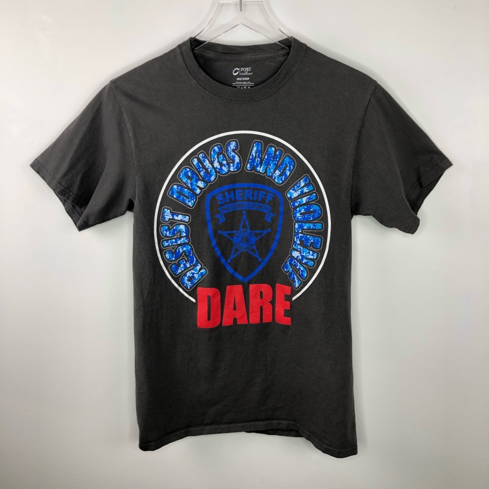 Vintage Port & Company D.A.R.E Graphic Tee Small